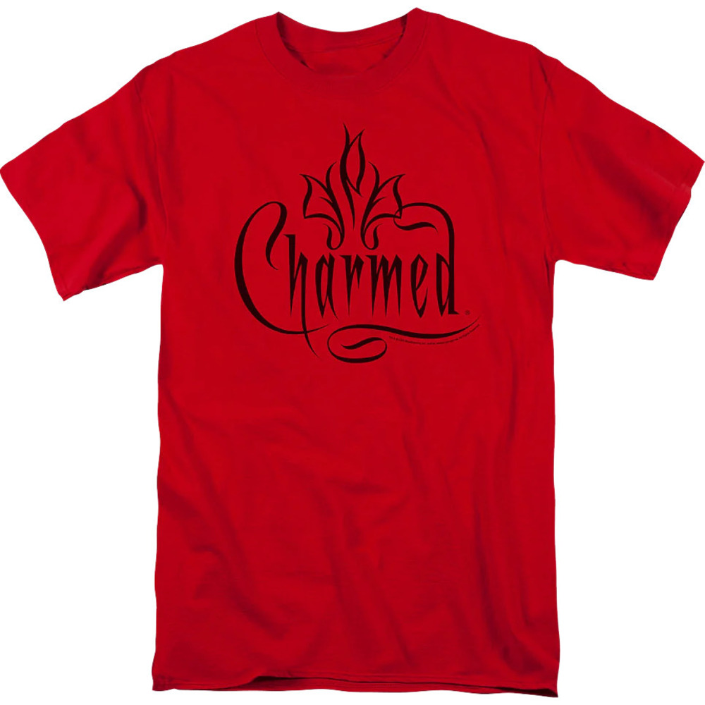 Red Logo Charmed Tshirt